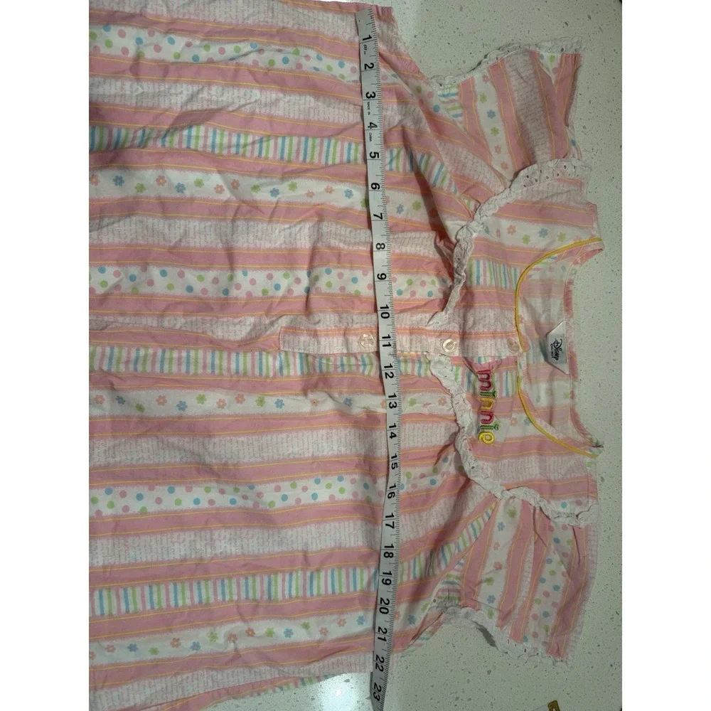 Disney‎ Minnie Nightgown Pink Stripes - Picture 6 of 12